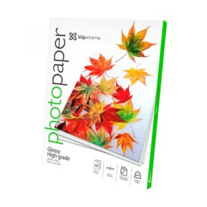 Klip Xtreme KPG-160 - Brillante - ANSI A (Letter) (216 x 279 mm) - 200 g/m² - 60 hoja(s) papel fotográfico brillante
