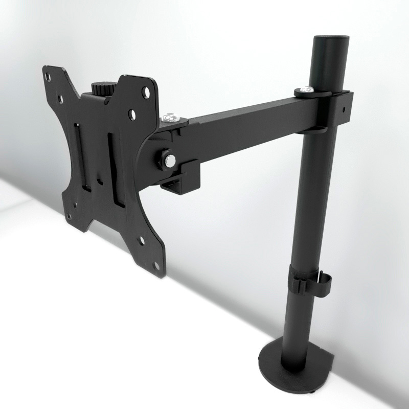 Klip Xtreme KPM-300 - Kit de montaje - para pantalla plana - plástico, acero de alta calidad - negro - tamaño de pantalla: 13"-32" - montable en escritorio