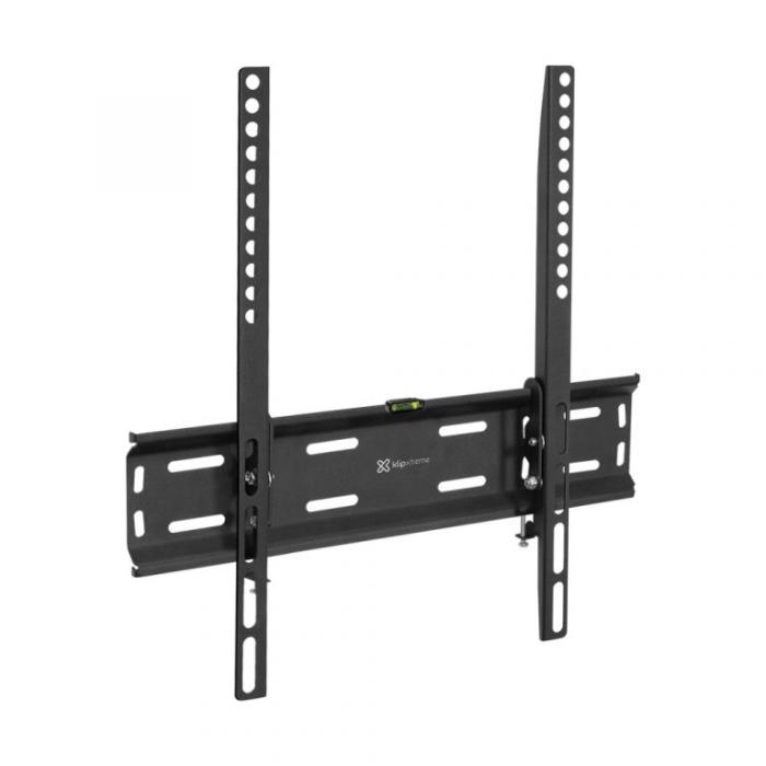 Klip Xtreme KPM-725 - Kit de montaje (soporte para montaje en pared) - para pantalla plana - acero con recubrimiento en polvo - negro - tamaño de pantalla: 23"-46" - interfaz de montaje: hasta 400 x 400 mm - se puede instalar en la pared
