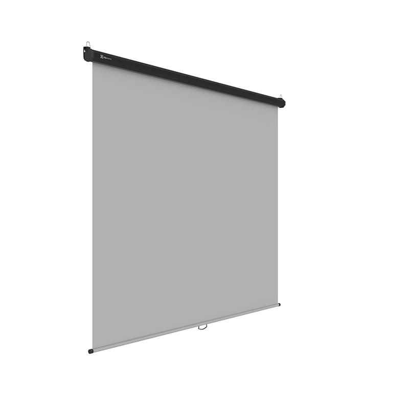 Klip Xtreme KPS-303 - Pantalla de proyección - instalable en el techo, instalable en pared - 100" (254 cm) - 4:3 - Matte White - blanco