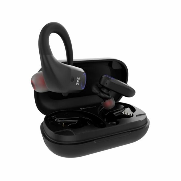 Klip Xtreme - KTE-500BK - Earphones - Para Home audio / Para Portable electronics / Para Tablet / Para Cellular phone - Wireless - TWS 108Hr Negros