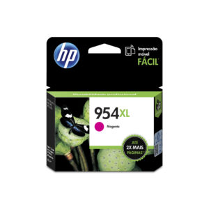 Cartucho de tinta HP 954XL Magenta Original (L0S65AL) Para HP Deskjet 7740, 7720, 8710, 8720, 8730, 8210