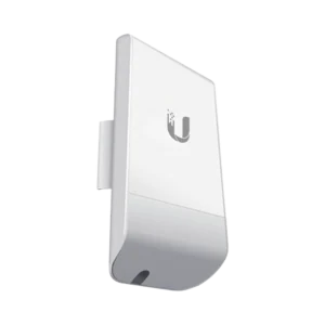 Radio con antena integrada NanoStation Loco M5, 5 GHz, 13 dBi, tecnología AirMax, CPE compacto, marca Ubiquiti - LOCOM5