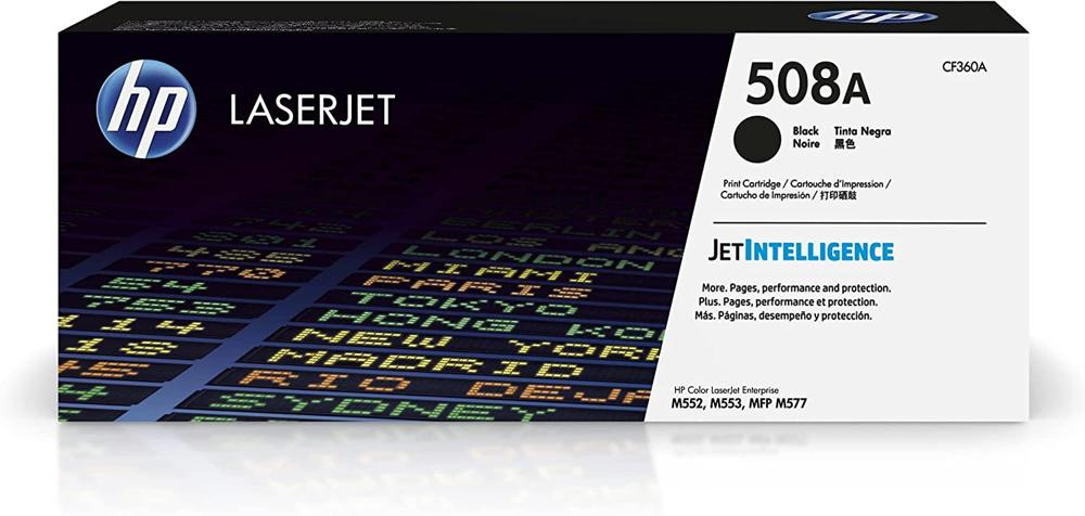 Tóner HP 508A Magenta Laserjet Original (CF363A) Para M553dn, M553dh, M577dn