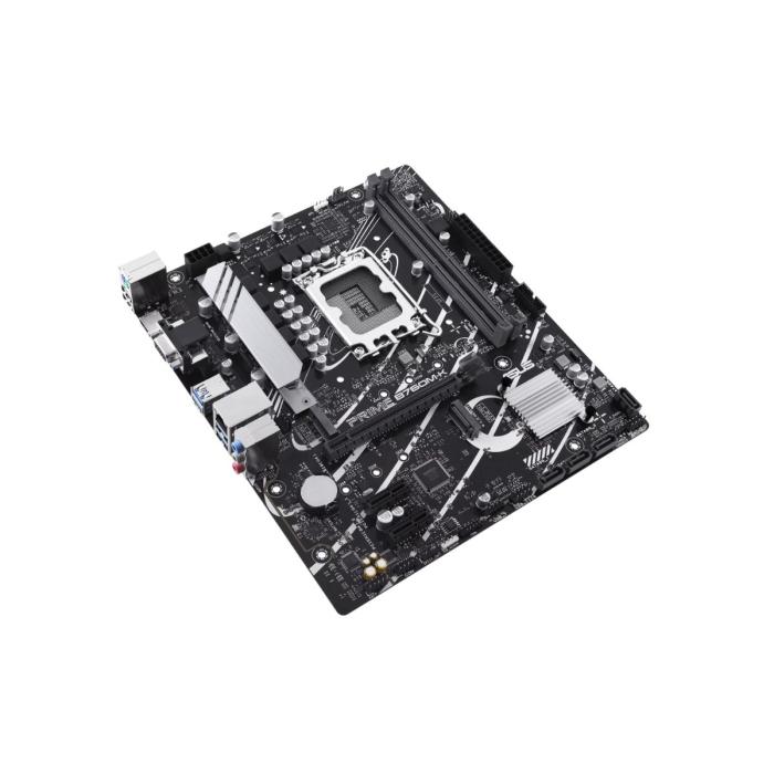 ASUS - PRIME B760M-K - Motherboard - Micro ATX - LGA1700 Socket - Intel B760 - para Core i7 / para Core i5 / para Core i3 / para Celeron / para Pentium