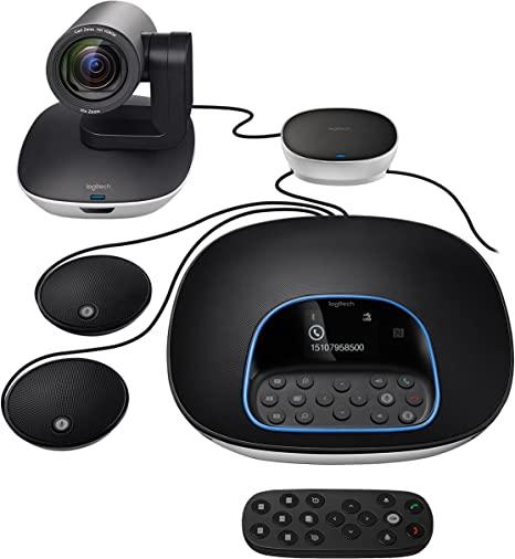 Logitech GROUP - Kit de videoconferencia - con Logitech Expansion Microphones