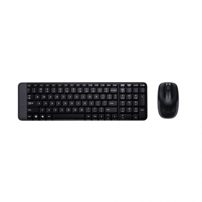 Logitech Wireless Combo MK220 - Juego de teclado y ratón - 2.4 GHz - Español