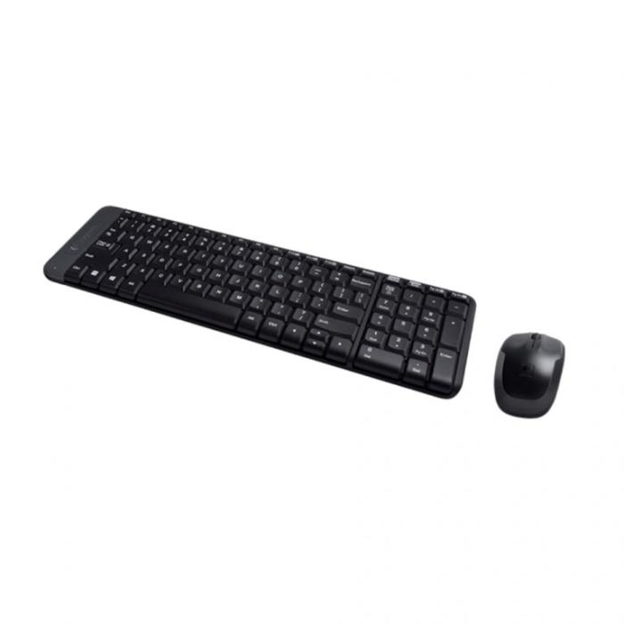 Logitech Wireless Combo MK220 - Juego de teclado y ratón - 2.4 GHz - Español