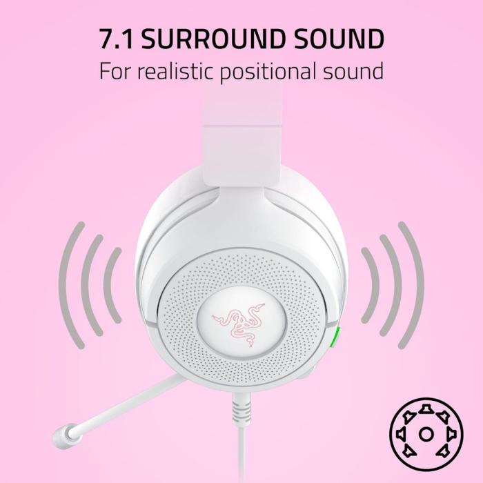 Razer Kraken - Kitty V3 X - Headset - Wired - RZ04-05350300-R3U1