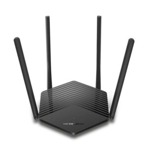 Mercusys MR60X V2 - Enrutador inalámbrico conmutador de 2 puertos - 1GbE - Wi-Fi 6 - Doble banda
