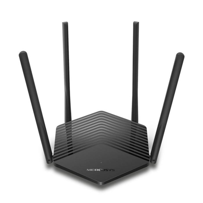 Mercusys MR60X V2 - Enrutador inalámbrico conmutador de 2 puertos - 1GbE - Wi-Fi 6 - Doble banda
