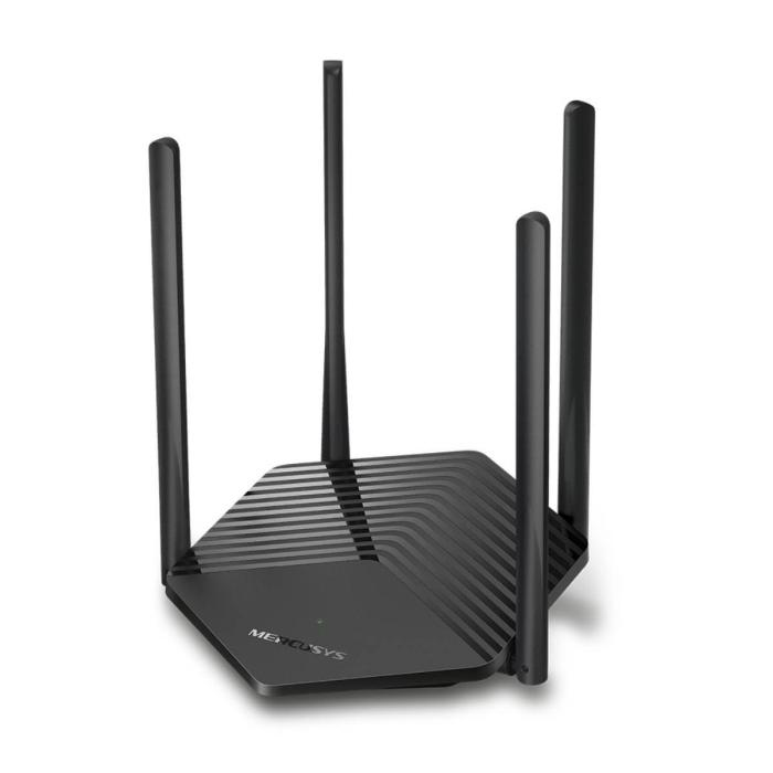 Mercusys MR60X V2 - Enrutador inalámbrico conmutador de 2 puertos - 1GbE - Wi-Fi 6 - Doble banda