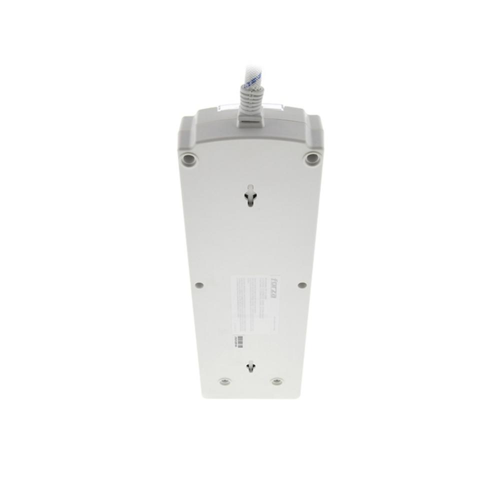 Forza - Surge protector - AC 110/220 V - 11 Tomas de Corriente - NEMA 3USB 5ft WH