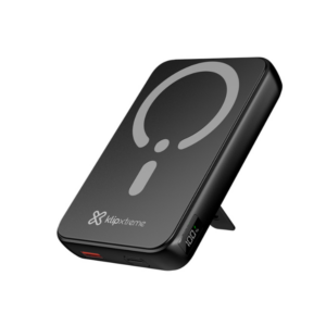 Klip Xtreme - Power bank - 24 pin USB-C - 4 pin USB Type A / 24 pin USB-C - Lithium polymer - Para Universal - Display Wireless Charging