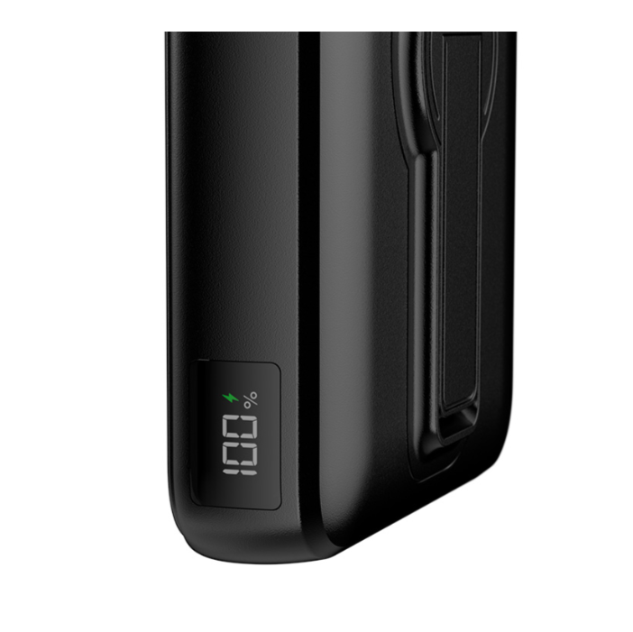 Klip Xtreme - Power bank - 24 pin USB-C - 4 pin USB Type A / 24 pin USB-C - Lithium polymer - Para Universal - Display Wireless Charging
