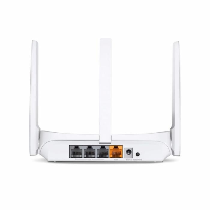 Mercusys MW306R V1 - Enrutador inalámbrico conmutador de 3 puertos - Wi-Fi - 2,4 GHz