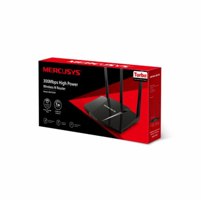 ROUTER MERCUSYS 300MBPS HIGH POWER 3ANT