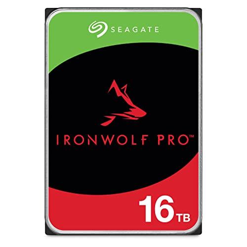 Seagate IronWolf Pro ST16000NT001 - Disco duro - 16 TB - interno - 3.5" - SATA 6Gb/s - 7200 rpm - búfer: 256 MB - con Recuperación de datos Seagate Rescue de 3 años