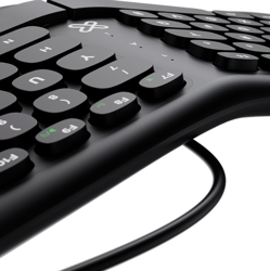 TECLADO kLIP XTREME ERGONOMICO WIRED USB KBK-260S