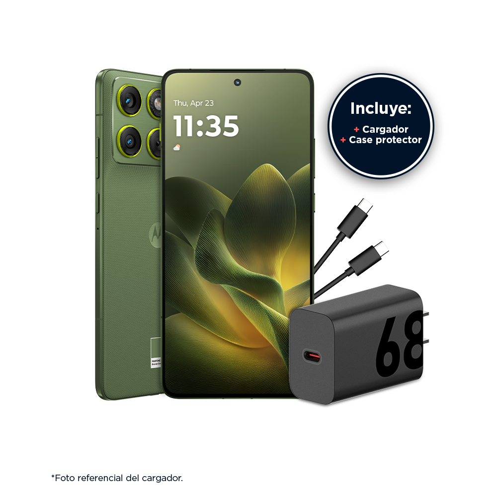 Motorola - 12 GB Edge 70 - Smartphone - Android - 512 GB - Bronze Green - Touch - XT2601-3