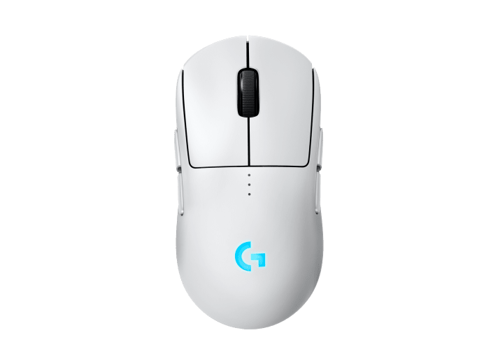 Logitech G - Mouse - Wireless - White - 910-007290