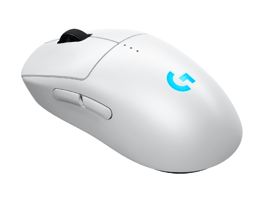 Logitech G - Mouse - Wireless - White - 910-007290