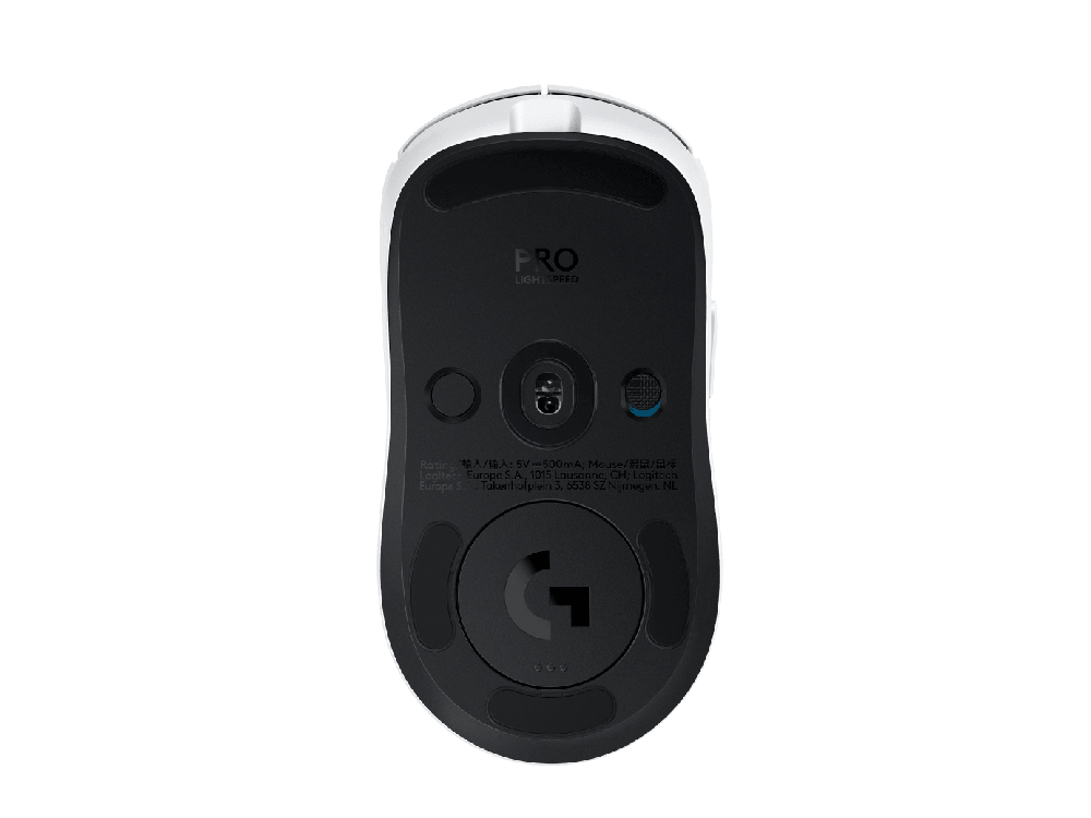 Logitech G - Mouse - Wireless - White - 910-007290
