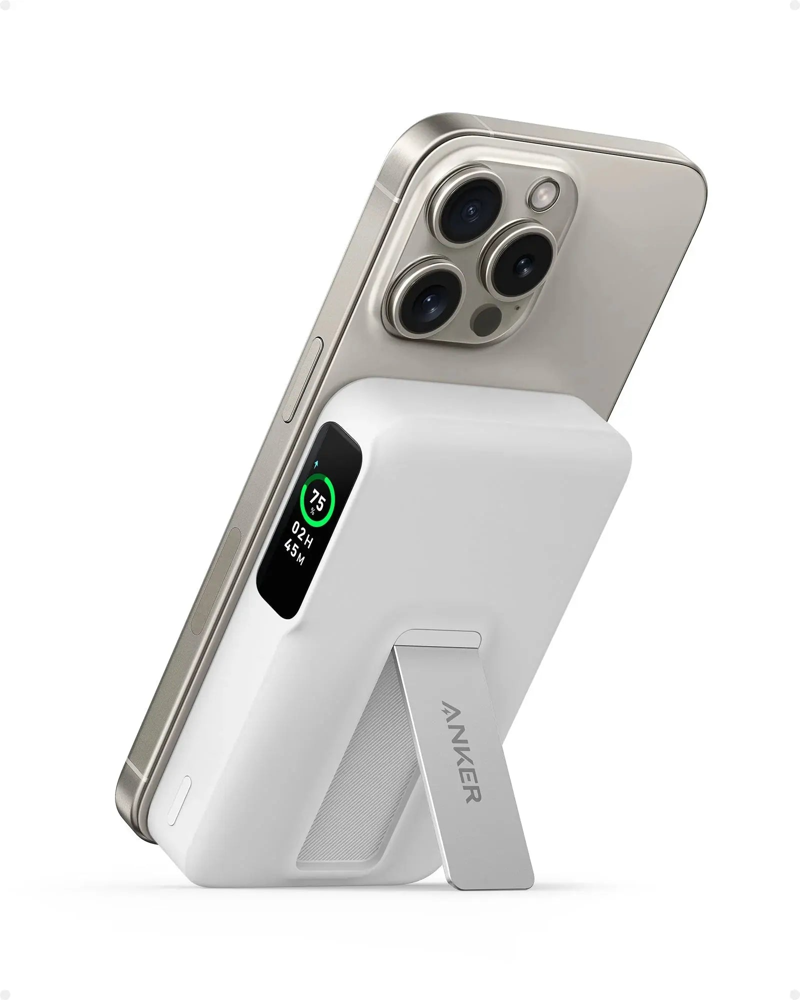 "Anker - Power bank - Lithium - For Universal - MagGo Power Bank (10K)"
