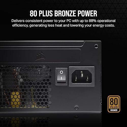 FUENTE  CORSAIR CX750 80+ BRONZE