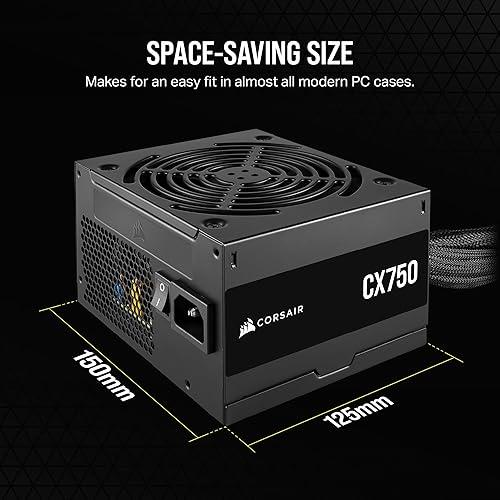 FUENTE  CORSAIR CX750 80+ BRONZE