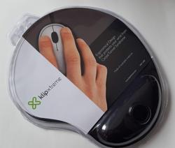 Mouse Pad Klip Xtreme Gel Black - KMP-100B