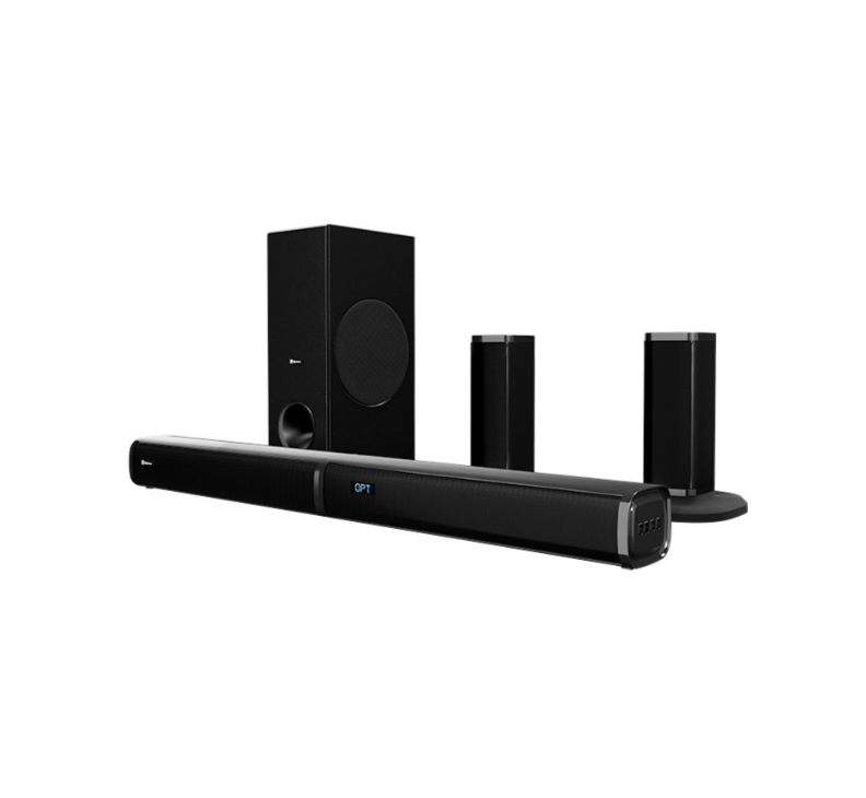 Klip Xtreme - Sound bar - Black - 5.1ch Wireless Subwoofer