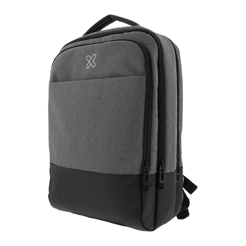 Klip Xtreme - Notebook carrying backpack - 15.6" - Polyester - Era gray