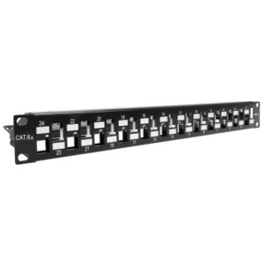 Nexxt - Modular Patch Panel - Cat6A - 24P for SFTP Keys Jack - Rack