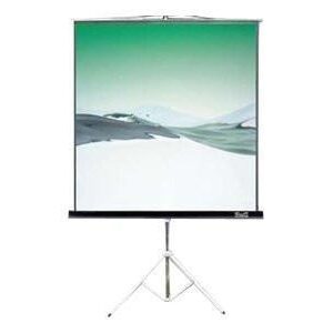 Klip Xtreme KPS-104 - Pantalla de proyección con trípode - 120" (305 cm) - 4:3 - Blanco mate - blanco