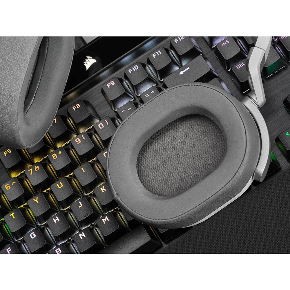 CORSAIR HEADSET HS65 SURROUND WHITE