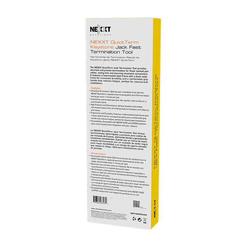 Nexxt Solutions Infrastructure - Crimp tool - NEXXT QuickTerm Keystone Jack