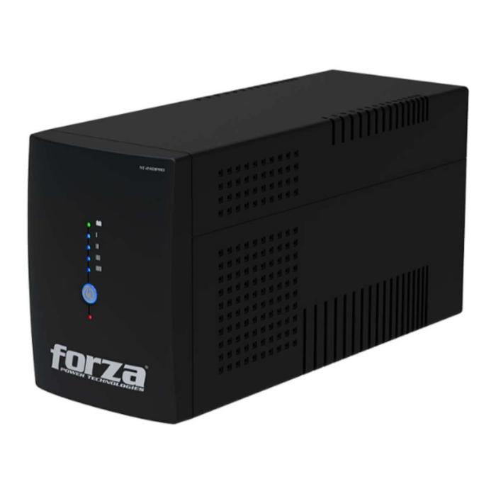 Forza - UPS - Line interactive - 1200 Watt - 2400 VA - AC 110/120 V - USB Software