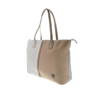 Klip Xtreme - Notebook carrying case and handbag - 15.6" - 1200D polyester - Beige/White - Ladies Bag