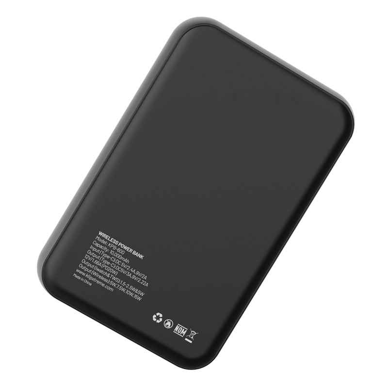Klip Xtreme - Power bank - 24 pin USB-C - Lithium polymer - Para Smartphones - Wireless Charg 10.000 mAh