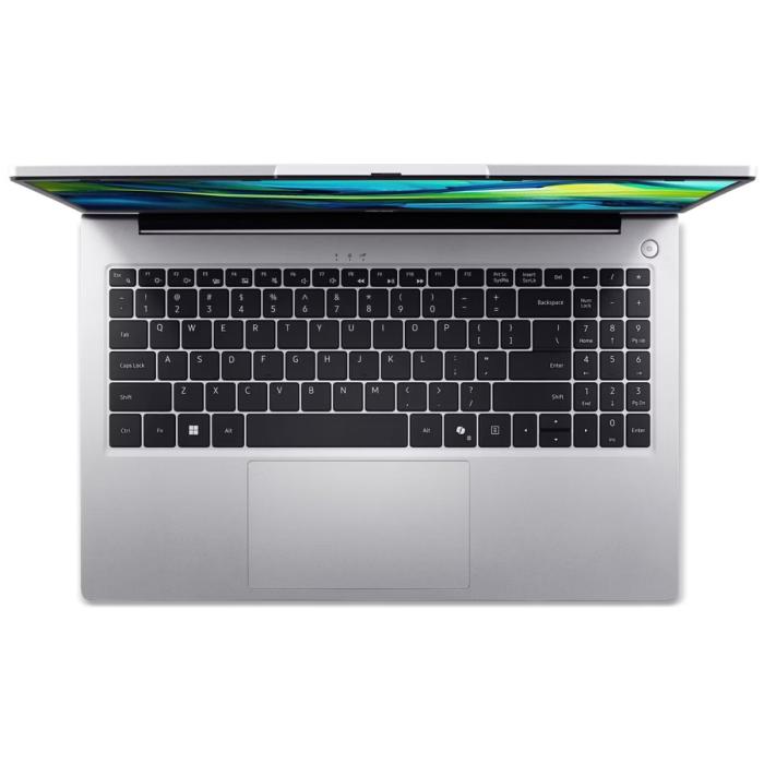 Acer Aspire Lite - Notebook - 15" - AMD Ryzen 5 6600H / 4.3 GHz - 16 GB - DDR5 SDRAM - 512 GB SSD - AMD Radeon - Windows 11 Home - Silver Spa