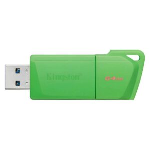 Kingston - USB flash drive - 64 GB - USB 3.2 Gen 1 - NEON Green - 64 GB