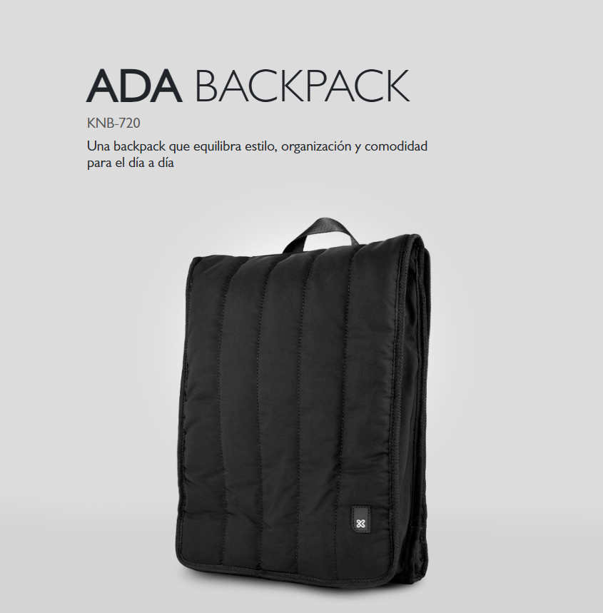 Klip Xtreme - Notebook carrying backpack - 14" - Black - Water repellent KNB-720