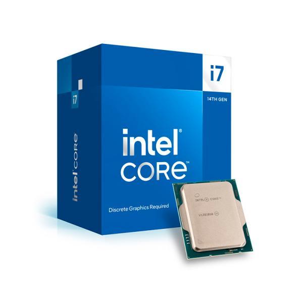 Intel Core i7 i7-14700 - 2.1 GHz - 20 núcleos - 28 hilos - 33 MB caché - FCLGA1700 Socket - Caja