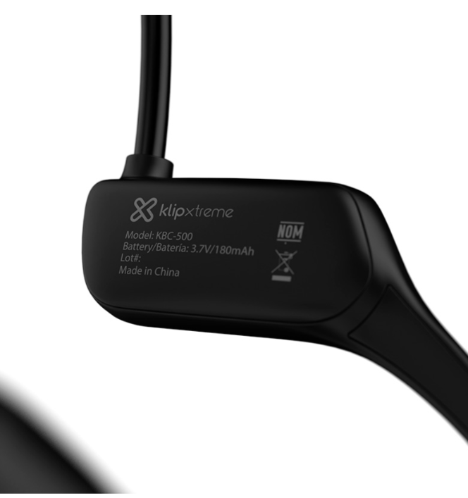 Klip Xtreme - Headphones - Para Phone / Para Cellular phone / Para Tablet - Wireless - Bone Conduction