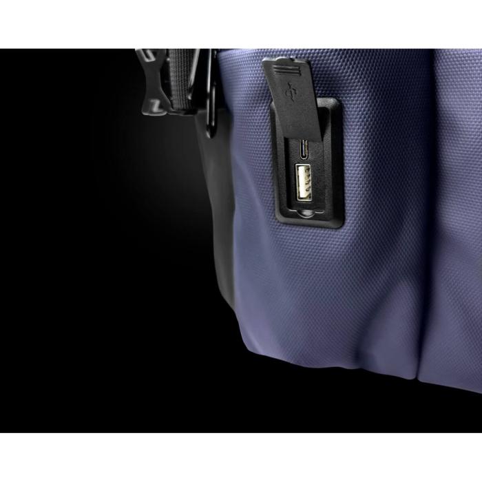 Primus Gaming - Notebook carrying backpack - 17" - 100% polyester - black and purple
