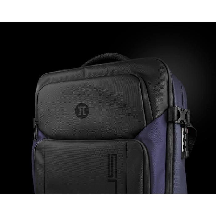 Primus Gaming - Notebook carrying backpack - 17" - 100% polyester - black and purple