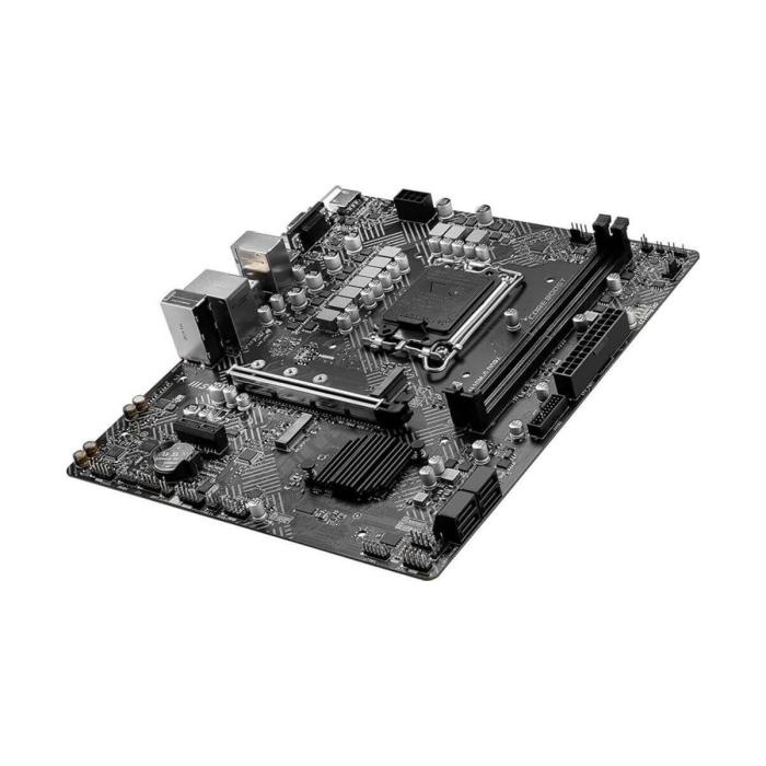 MSI - 824142357712 - Motherboard - Micro ATX - LGA1700 Socket - Intel H610 - para Core i9 / para Core i7 / para Core i5 / para Core i3 / para Celeron / para Pentium - Intel HD Graphics