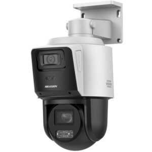 Hikvision - Surveillance camera - Indoor / Outdoor - 4MP+4MP 4X POE PTZ