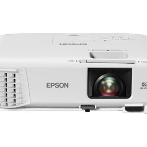 Epson - Proyector 3LCD - W49 - 3800L WXGA 1200x800 - RJ45, HDMIx2, VGAx2, RS232x2, 3,5mm in-out, USB A y B - Bocinas - 2 años